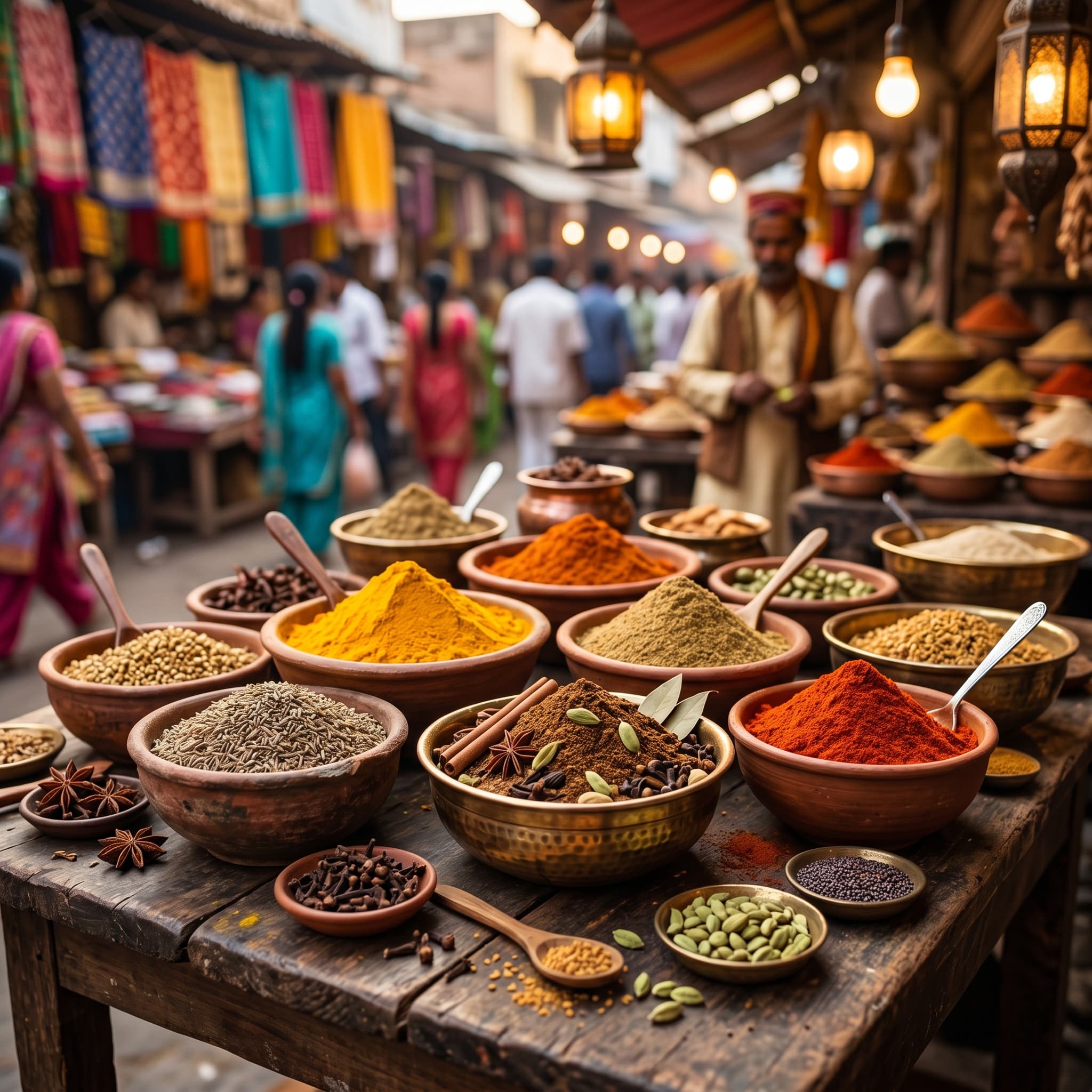 Traditional Indian spices